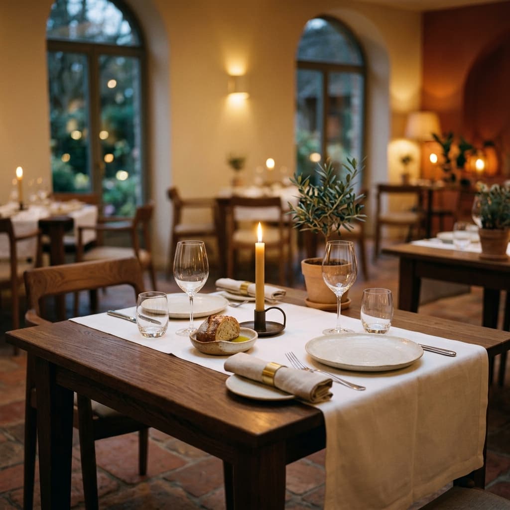 Atmospheric Dining Ambience